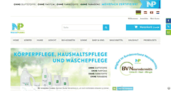 Desktop Screenshot of neutrale-produkte.de